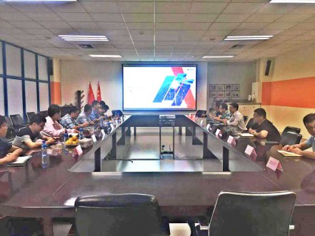 中科院海岸带钻研所辅导专家一行到EVO厅软件调查